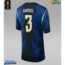 Brasil Gabriel Magalhaes #3 Bortedrakt Dame VM 2026 Kortermet